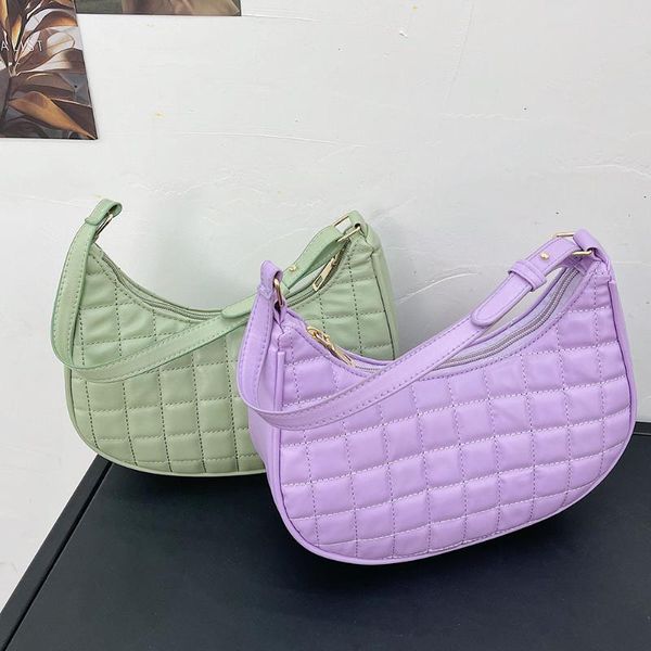 evening bags fashion women checker pattern underarm pu leather shoulder bag casual all-match ladies pure color small hobos handbag purse
evening bags fashion women checker pattern underarm pu leather shoulder bag casual all-match ladies pure color small hobos handbag purse