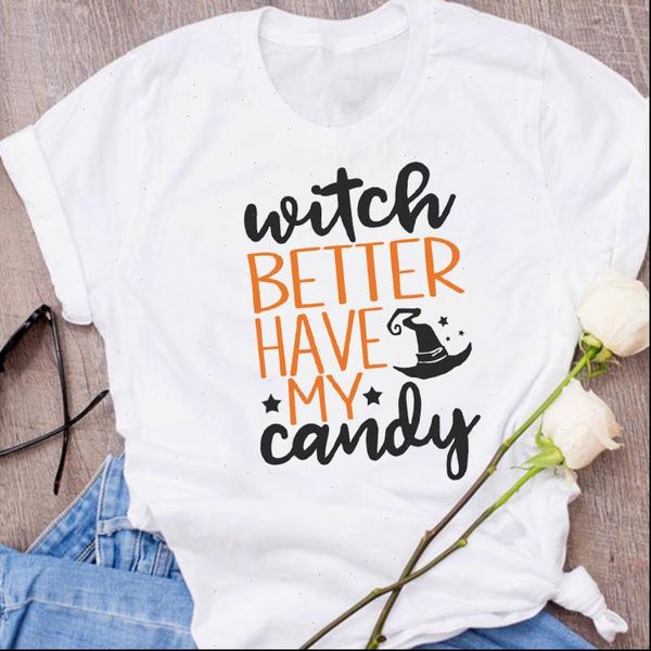 women graphic witch hat camisas mujer autumn fall halloween clothes lady tees print female t shirt womens t shirt, White
women graphic witch hat camisas mujer autumn fall halloween clothes lady tees print female t shirt womens t shirt, White
