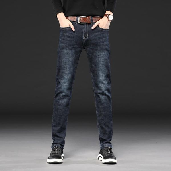 men's jeans fall loose straight stretch casual trousers trend large size winter long pants autumn and models, Blue
men's jeans fall loose straight stretch casual trousers trend large size winter long pants autumn and models, Blue