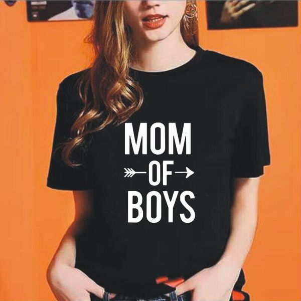 women's t-shirt harajuku t shirt women mom of boys letter print short sleeve tee femme mother's day gift funny casual blusas muje, White
women's t-shirt harajuku t shirt women mom of boys letter print short sleeve tee femme mother's day gift funny casual blusas muje, White