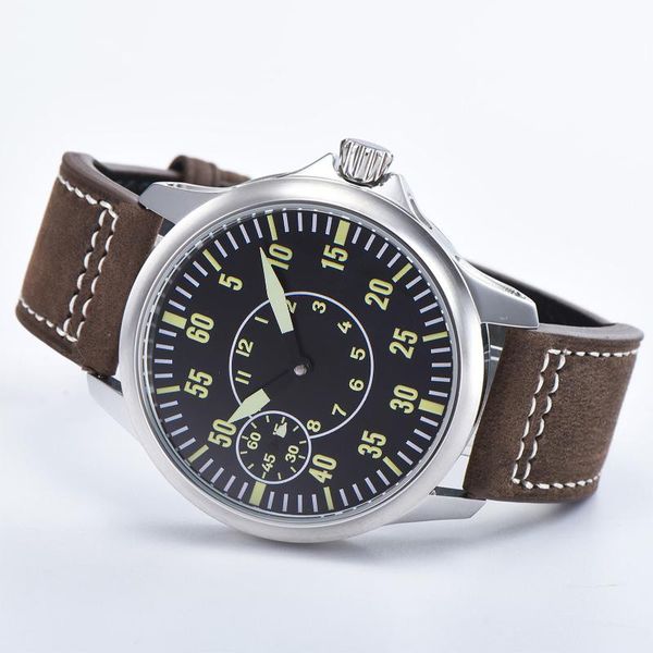 wristwatches aseptic dial men's watch luminous manual winding seagull movement mechanical sapphire brand waterproof, Slivery;brown
wristwatches aseptic dial men's watch luminous manual winding seagull movement mechanical sapphire brand waterproof, Slivery;brown