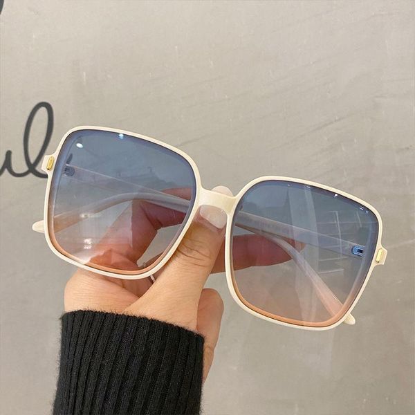 sunglasses abay gradient women luxury large square elegant metal eyewear female trendy fashion designer sun glasses uv400 oculos, White;black
sunglasses abay gradient women luxury large square elegant metal eyewear female trendy fashion designer sun glasses uv400 oculos, White;black