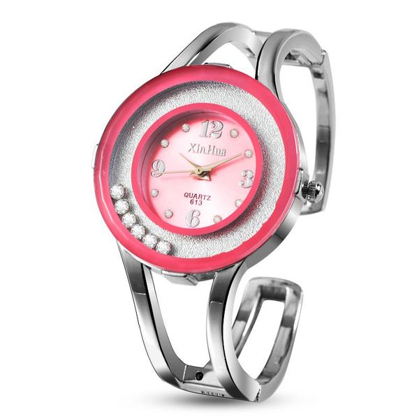 wristwatches fashion women watches crystal stainless steel quartz bangle watch ladies bayan kol sat relogio feminino, Slivery;brown
wristwatches fashion women watches crystal stainless steel quartz bangle watch ladies bayan kol sat relogio feminino, Slivery;brown