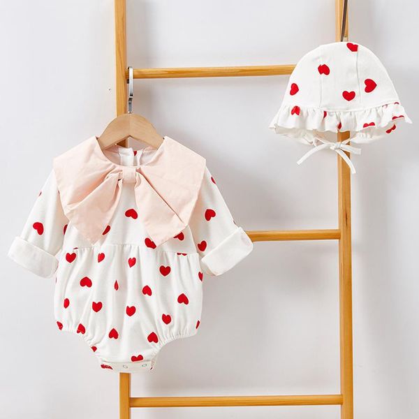 jumpsuits 0-2yrs baby girl rompers loving heart bowknot long sleeves and hat born clothes, Blue
jumpsuits 0-2yrs baby girl rompers loving heart bowknot long sleeves and hat born clothes, Blue