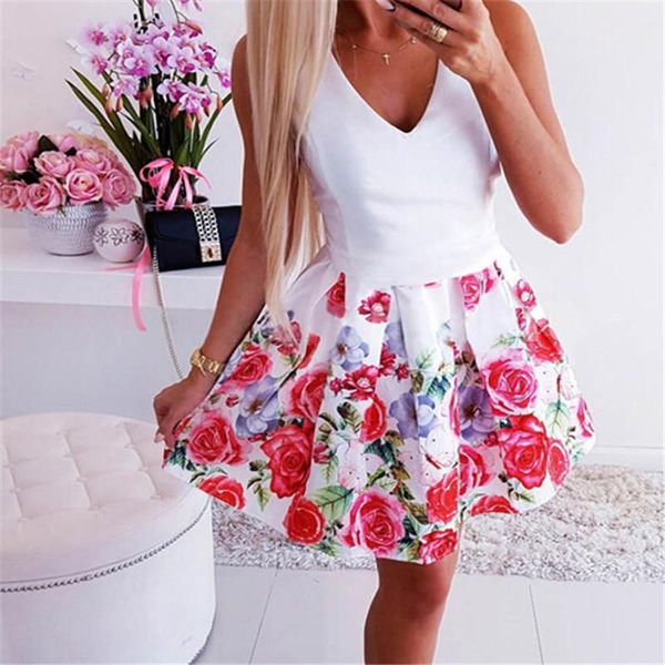 casual dresses 2021 women female sleeveless rose flower print little swing pleated short mini dress boho style beach holiday sundress vestid, Black;gray
casual dresses 2021 women female sleeveless rose flower print little swing pleated short mini dress boho style beach holiday sundress vestid, Black;gray