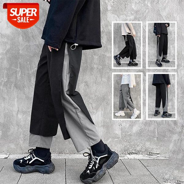 yemi fashion | fake two pieces splicing nine-point pants men's trend harajuku style straight loose hong kong wide legs #ri5m, Black
yemi fashion | fake two pieces splicing nine-point pants men's trend harajuku style straight loose hong kong wide legs #ri5m, Black