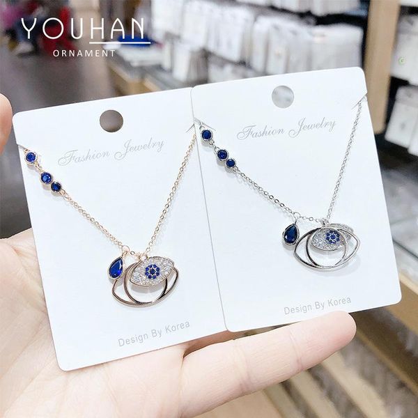 chains showfay devil's eye all-match fashion korean trend collarbone necklace pendant micro gold-plated female for women, Silver
chains showfay devil's eye all-match fashion korean trend collarbone necklace pendant micro gold-plated female for women, Silver