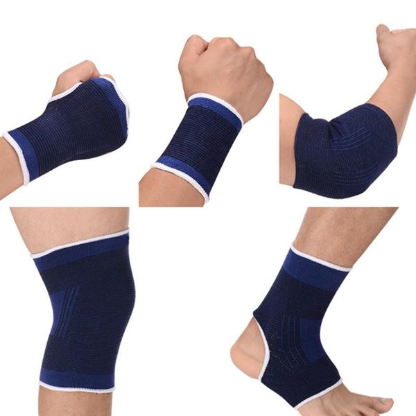 elbow & knee pads 1pair elasticated blue support brace leg arthritis gym sleeve bandage ankle, Black;gray
elbow & knee pads 1pair elasticated blue support brace leg arthritis gym sleeve bandage ankle, Black;gray