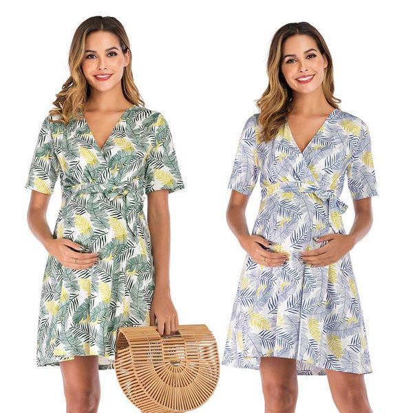 maternity dresses 2021 summer casual women's dress with adjustable belt v neck breastfeeding pregnancy printing outfit, White
maternity dresses 2021 summer casual women's dress with adjustable belt v neck breastfeeding pregnancy printing outfit, White