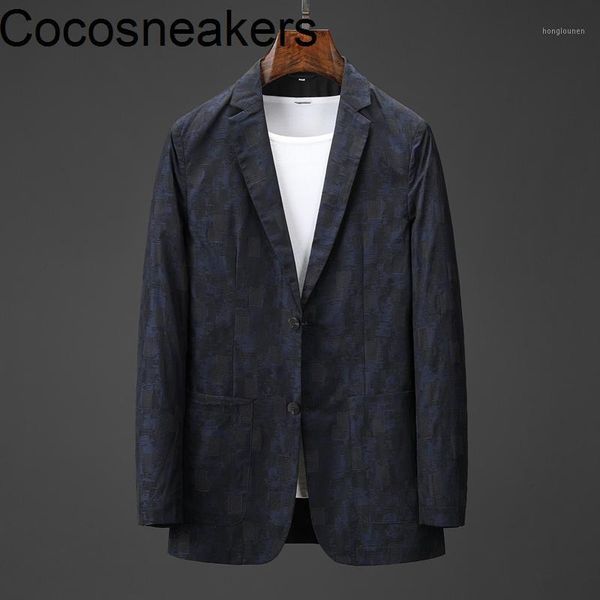 men's suits & blazers autumn high-end texture three-dimensional jacquard casual coat fashion simple slim fit and versatile suit single, White;black
men's suits & blazers autumn high-end texture three-dimensional jacquard casual coat fashion simple slim fit and versatile suit single, White;black