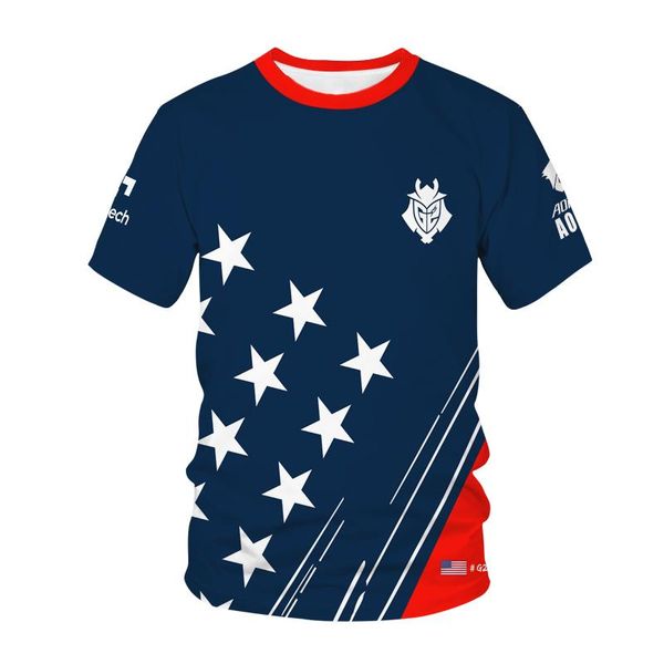 men's t-shirts g2 team uniforms game peripheral t-shirt short-sleeved loose fashion large size quick-drying thin style, White;black
men's t-shirts g2 team uniforms game peripheral t-shirt short-sleeved loose fashion large size quick-drying thin style, White;black