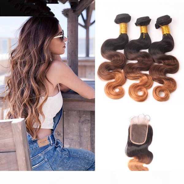 full shine dhl delivery 1b 4 30 ombre brazilian hair with lace closure 3 bundles deals wth closure body wave hair, Black
full shine dhl delivery 1b 4 30 ombre brazilian hair with lace closure 3 bundles deals wth closure body wave hair, Black