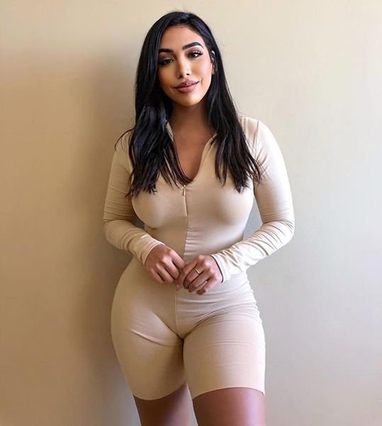 women's jumpsuits & rompers black skinny long sleeve streetwear woman zipper workout fitness bodycon bodysuit o-neck body femme, Black;white
women's jumpsuits & rompers black skinny long sleeve streetwear woman zipper workout fitness bodycon bodysuit o-neck body femme, Black;white