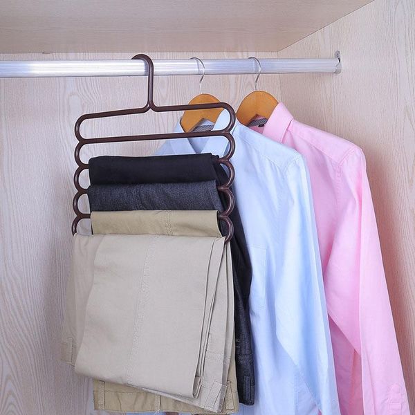 Hangers & Racks Multifunctional Five-Layer Trouser Hanger Drying Rack Creative Modern Home Wardrobe Bathroom Candy Color Plastic Tie
Hangers & Racks Multifunctional Five-Layer Trouser Hanger Drying Rack Creative Modern Home Wardrobe Bathroom Candy Color Plastic Tie