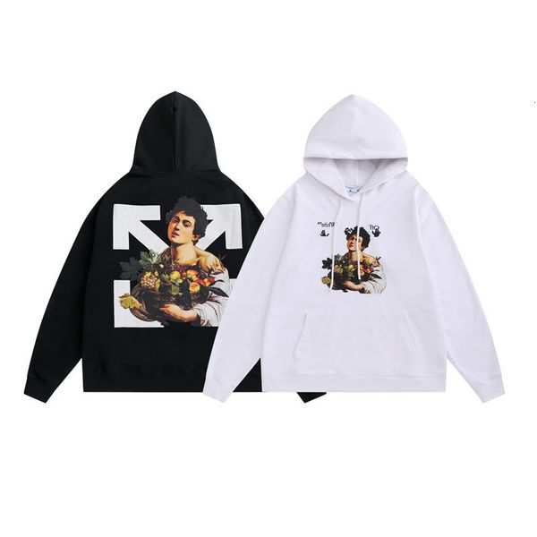winter 2021 autumn new and high version tide br off style oil painting series printed men's women's hoodie, Black
winter 2021 autumn new and high version tide br off style oil painting series printed men's women's hoodie, Black