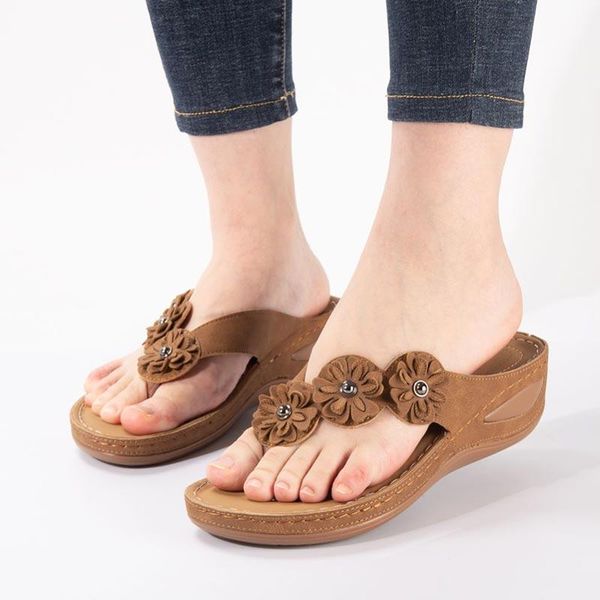 sandals women summer 2021 flower wedge shoes female flip flop solid color comfortable casual slippers, Black
sandals women summer 2021 flower wedge shoes female flip flop solid color comfortable casual slippers, Black
