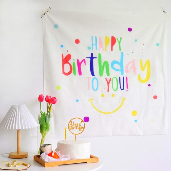 party decoration happy birthday background tapestry cloth cute children's room girls' dormitory cartoons home decor wall
party decoration happy birthday background tapestry cloth cute children's room girls' dormitory cartoons home decor wall