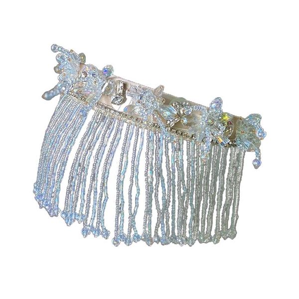 headpieces j60e vintage women bridal wedding headband imtation crystal fringe tassels forehead hair hoop banquet party luxury jewelry chain, Silver
headpieces j60e vintage women bridal wedding headband imtation crystal fringe tassels forehead hair hoop banquet party luxury jewelry chain, Silver