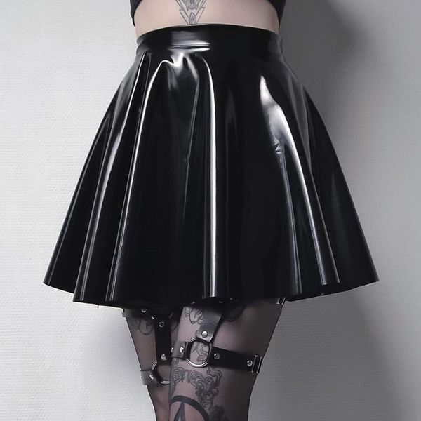 skirts gothic black ladies skirt harajuku korean pu leather a-line women casual high waist zipper solid female mini
skirts gothic black ladies skirt harajuku korean pu leather a-line women casual high waist zipper solid female mini