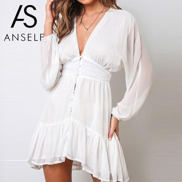 casual dresses white dress women mini party 2021 plunge v neck autumn long sleeve shift ruffle hem elegant ladies clothing xl, Black;gray
casual dresses white dress women mini party 2021 plunge v neck autumn long sleeve shift ruffle hem elegant ladies clothing xl, Black;gray