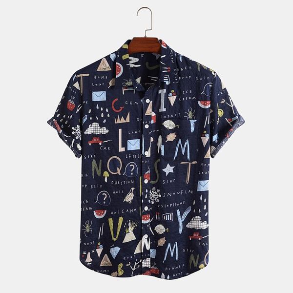 men's casual shirts mens floral hawaiian short sleeve ethnic printed button turndown collar beach aloha camisas de hombre men clothing, White;black
men's casual shirts mens floral hawaiian short sleeve ethnic printed button turndown collar beach aloha camisas de hombre men clothing, White;black