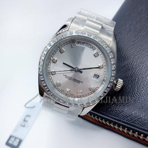 u1 new automatic mechanical mens watches bezel stainless steel women diamond watch lady watch waterproof luminous wristwatches gift, Slivery;brown
u1 new automatic mechanical mens watches bezel stainless steel women diamond watch lady watch waterproof luminous wristwatches gift, Slivery;brown