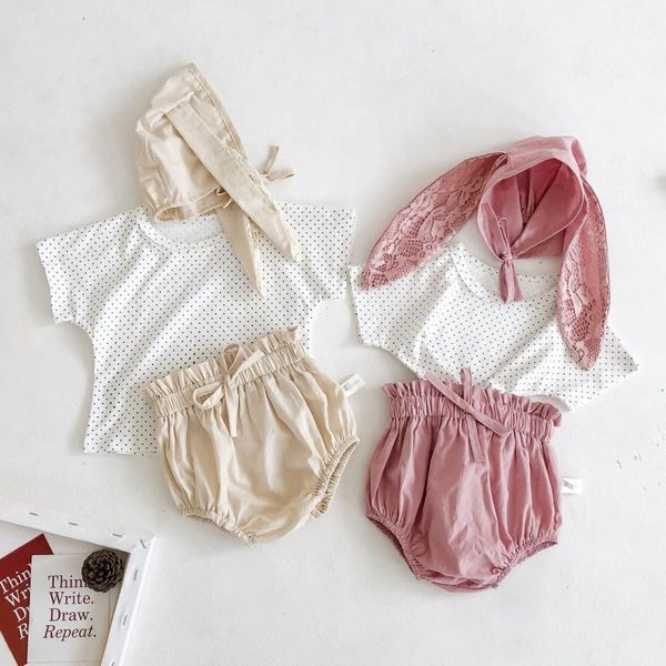 korean baby girls dot +bread shorts+big ears hat 3pcs princess suits kids children lovely floral outfit pants sets for 0-24m, White
korean baby girls dot +bread shorts+big ears hat 3pcs princess suits kids children lovely floral outfit pants sets for 0-24m, White