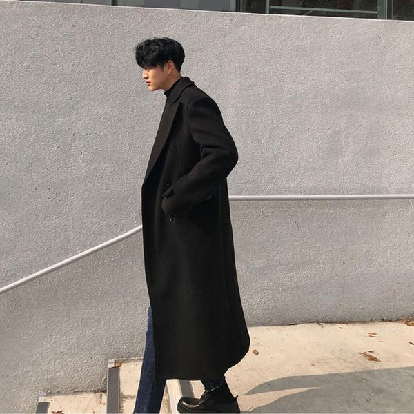 men's wool & blends autumn 2022 winter mens coat solid long sleeve woolen jackets men double breasted overcoat fashion slim outerwear b, Black
men's wool & blends autumn 2022 winter mens coat solid long sleeve woolen jackets men double breasted overcoat fashion slim outerwear b, Black
