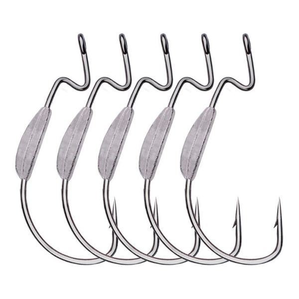 fishing hooks 5pcs/lot hook with lead 1/0-2/0-3/0-4/0-5/0 worm big barbed barbs
fishing hooks 5pcs/lot hook with lead 1/0-2/0-3/0-4/0-5/0 worm big barbed barbs