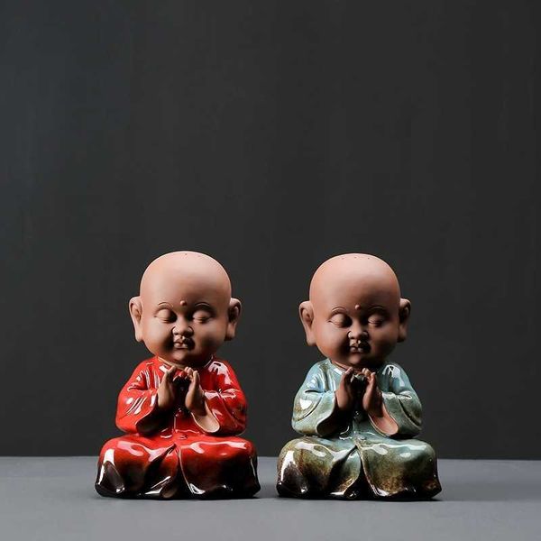 zen large purple sand little monk office tea table ornaments chinese soft home furnishings
zen large purple sand little monk office tea table ornaments chinese soft home furnishings