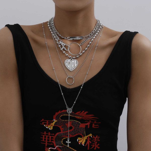 jewelry keychain heart shaped letter personalized cross y-shaped tassel necklace, Silver
jewelry keychain heart shaped letter personalized cross y-shaped tassel necklace, Silver