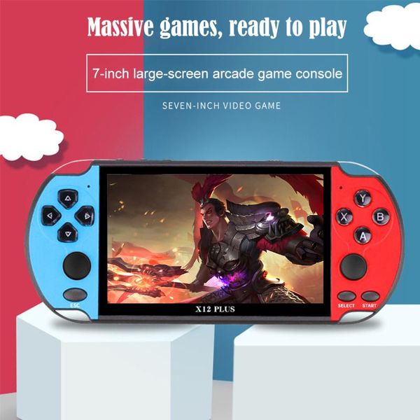 portable game players x12 plus 7inch console built-in 1000 games retro 16gb handheld double joystick controller for psp gba fc gaming player
portable game players x12 plus 7inch console built-in 1000 games retro 16gb handheld double joystick controller for psp gba fc gaming player