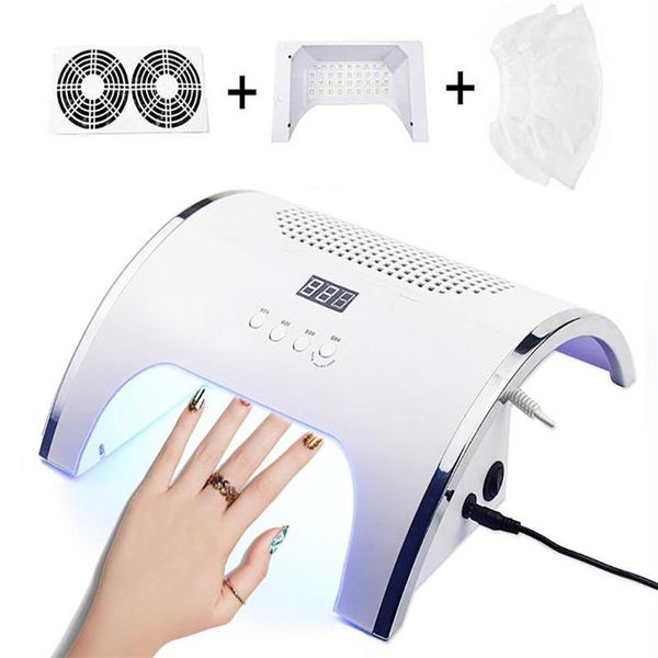 nail art equipment 2 in 1 led lamp 80w dryer dust collector fan vacuum cleaner manicure machine quickly dry glue, Silver
nail art equipment 2 in 1 led lamp 80w dryer dust collector fan vacuum cleaner manicure machine quickly dry glue, Silver