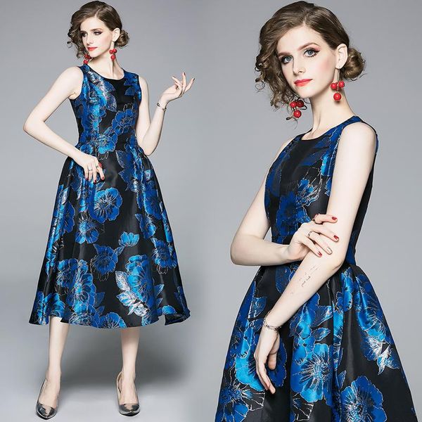 casual dresses elegant vintage women jacquard slim tunic sleeveless tank dress lady evening party clothing summer sundress, Black;gray
casual dresses elegant vintage women jacquard slim tunic sleeveless tank dress lady evening party clothing summer sundress, Black;gray
