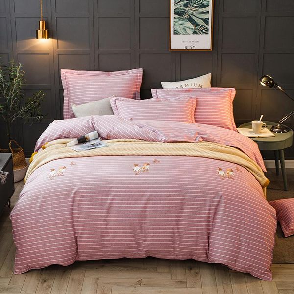bedding sets thicken cotton 4pcs set full king 1.8 2m quilt cover pillowcase flat bed sheet home bedspreads bedclothes bedroom
bedding sets thicken cotton 4pcs set full king 1.8 2m quilt cover pillowcase flat bed sheet home bedspreads bedclothes bedroom