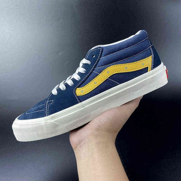 longvance fashion tibetan blue and yellow color blocking medium board shoes sk8mid autumn winter casual versatile canvas, Black
longvance fashion tibetan blue and yellow color blocking medium board shoes sk8mid autumn winter casual versatile canvas, Black