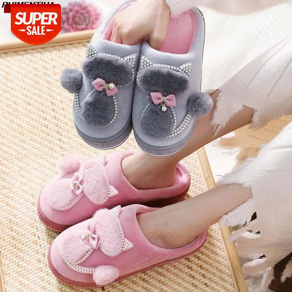 new women cotton slippers cute cat slippers ladies platform indoor shoes for women winter home female warm shoes #rb8n, Black
new women cotton slippers cute cat slippers ladies platform indoor shoes for women winter home female warm shoes #rb8n, Black