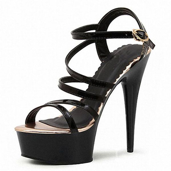 dress shoes mclubgirl 15cm heels round head buckle super high thin heel thick bottom roman strap platform sandals lyp, Black
dress shoes mclubgirl 15cm heels round head buckle super high thin heel thick bottom roman strap platform sandals lyp, Black