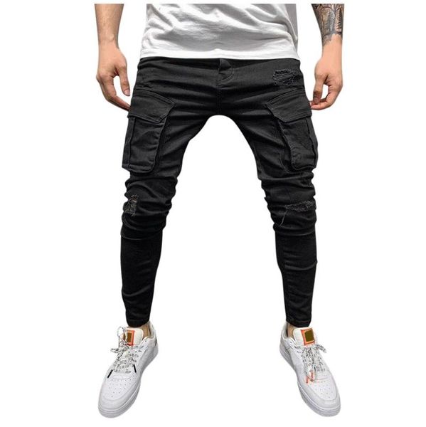 men's jeans ly designer fashion men spliced patchwork casual cargo pants streetwear hip hop joggers harem trousers, Blue
men's jeans ly designer fashion men spliced patchwork casual cargo pants streetwear hip hop joggers harem trousers, Blue