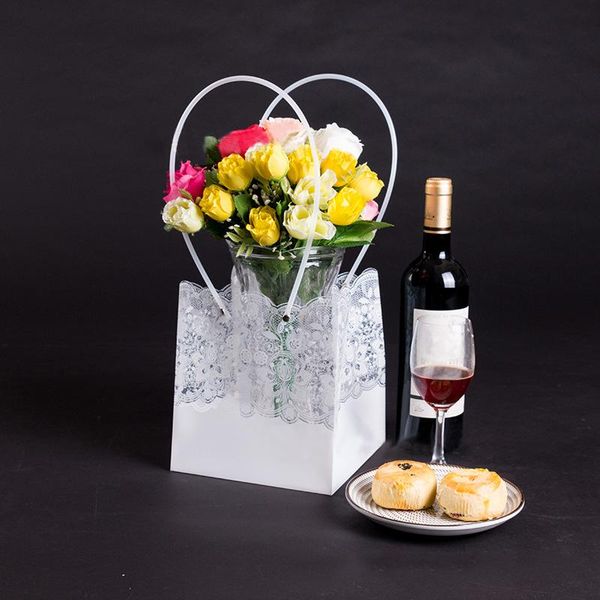 gift wrap transparent bags packaging shopping eco tote bag 1pcs portable plant flower contatiner clear pvc plastic handbag
gift wrap transparent bags packaging shopping eco tote bag 1pcs portable plant flower contatiner clear pvc plastic handbag