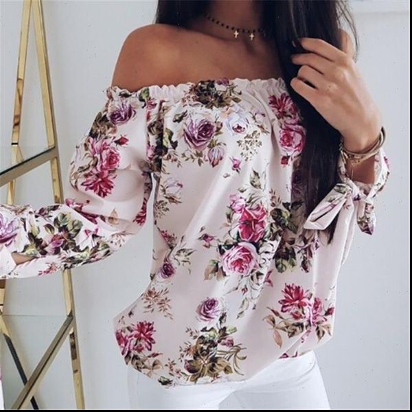 women off shoulder floral blouse shirt 2021 summer casual lady loose print shirt fashion short sleeve slash neck clothes, White
women off shoulder floral blouse shirt 2021 summer casual lady loose print shirt fashion short sleeve slash neck clothes, White