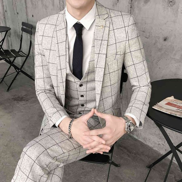 men's suits & blazers formal , boyfriend plaid suit, jacket, vest and pants, fashion, in 2021, White;black
men's suits & blazers formal , boyfriend plaid suit, jacket, vest and pants, fashion, in 2021, White;black
