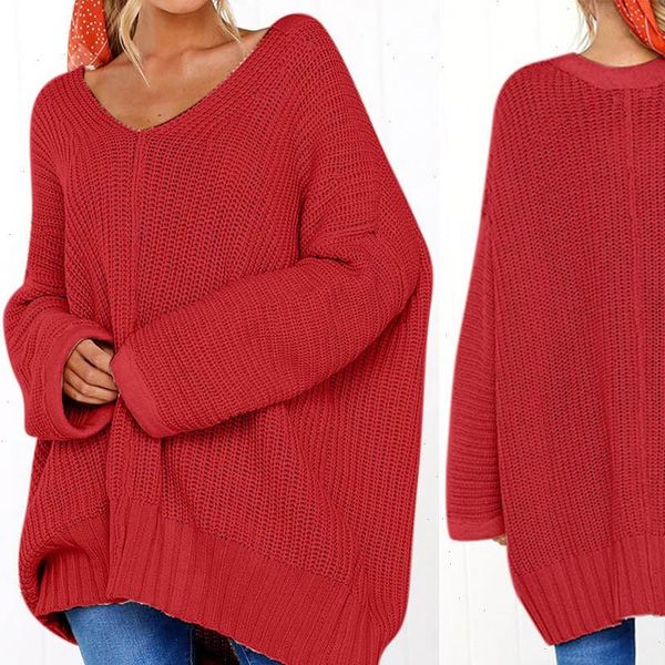 womens sweater winter neck jumper loose long sleeve lazy oversize jumper shirt dress plus size autumn pullover fa, White;black 
womens sweater winter neck jumper loose long sleeve lazy oversize jumper shirt dress plus size autumn pullover fa, White;black