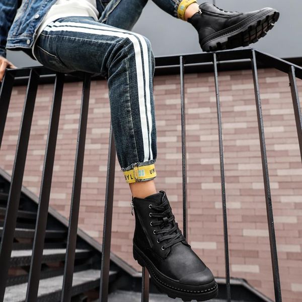boots men black shoe cuero fashion sapato casual running flat for para male causal mens leather informales sale shoes
boots men black shoe cuero fashion sapato casual running flat for para male causal mens leather informales sale shoes