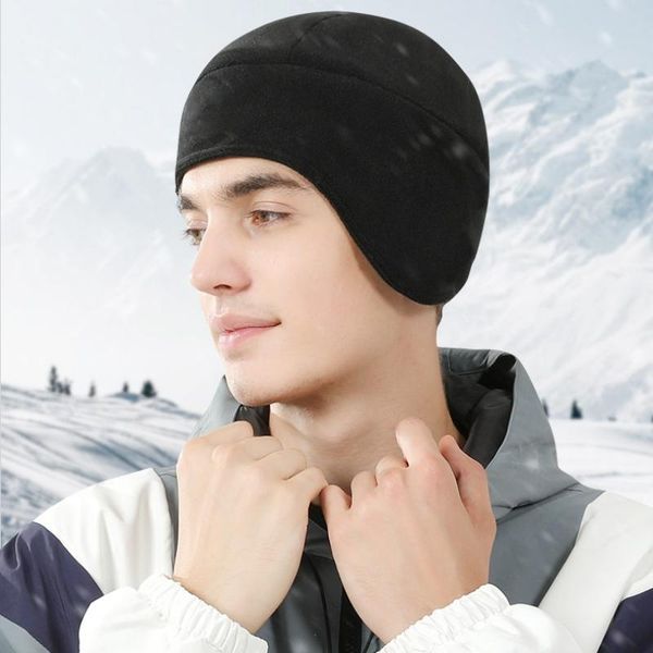 cycling caps & masks men's outdoor sports ski warm fashion hood windproof ear protection fleece hat riding arrivals, Black
cycling caps & masks men's outdoor sports ski warm fashion hood windproof ear protection fleece hat riding arrivals, Black