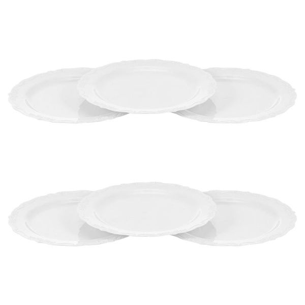 dishes & plates 6pcs household western style lace fruit snack trays
dishes & plates 6pcs household western style lace fruit snack trays