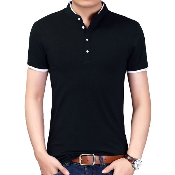 summer fashion brand clothing t shirt short sleeve mandarin collar casual tshirt men 2021 new arrival nnm0, White;black
summer fashion brand clothing t shirt short sleeve mandarin collar casual tshirt men 2021 new arrival nnm0, White;black