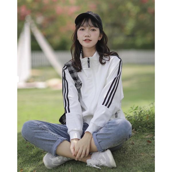 women's jackets women jacket spring and autumn coat casual loose baseball sports patchwork clothing 2021 korean version, Black;brown
women's jackets women jacket spring and autumn coat casual loose baseball sports patchwork clothing 2021 korean version, Black;brown