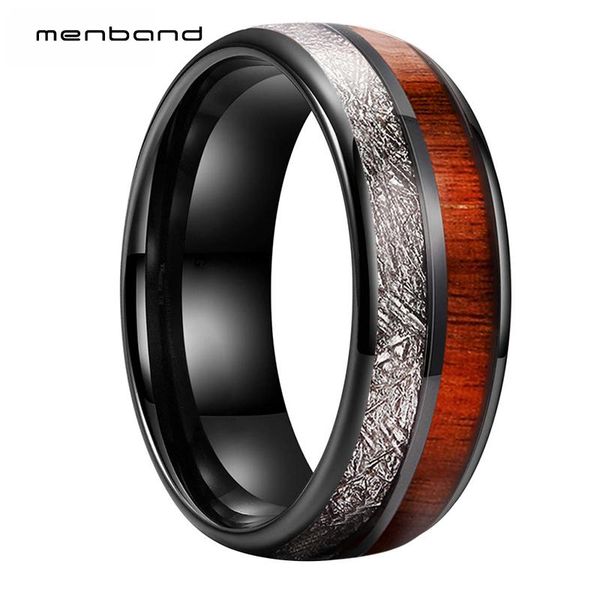 wedding rings black tungsten carbide ring for men women band dome koa wood bright meteorite inlay 8mm box available, Slivery;golden
wedding rings black tungsten carbide ring for men women band dome koa wood bright meteorite inlay 8mm box available, Slivery;golden