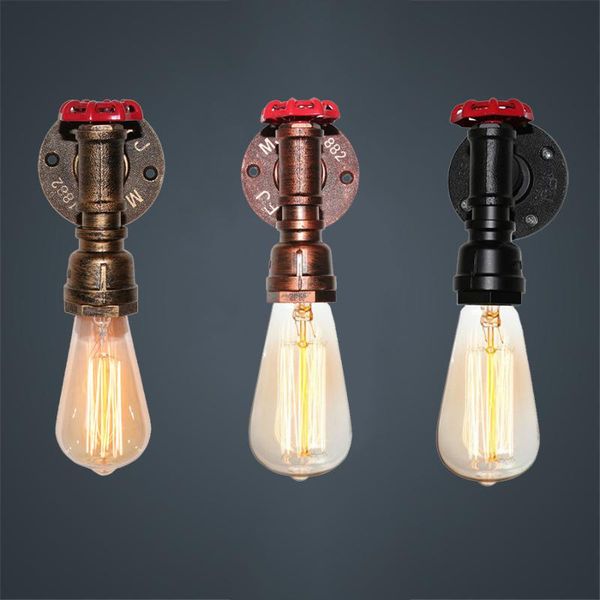 wall lamp industrial steampunk light luminaire iron water pipe sconce for restaurant bar bedroom bathroom mirror beside
wall lamp industrial steampunk light luminaire iron water pipe sconce for restaurant bar bedroom bathroom mirror beside